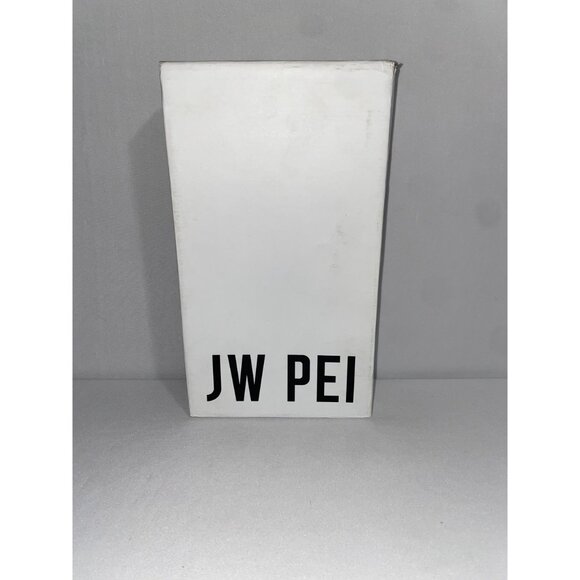 JW Pei Joy Shoulder Bag Deep Claret Color Vegan Leather With Box - Picture 4 of 5